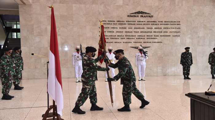 Pusara Kodiklat TNI Tri Matra Cendikia Utama Diserahkan Kepada Panglima TNI