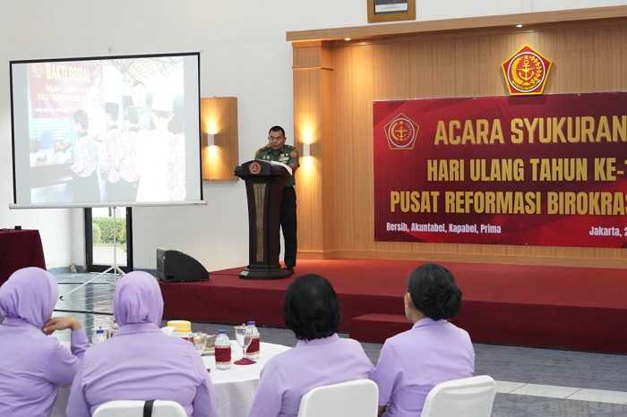 Pusat Reformasi Birokrasi untuk Percepat Wujudkan TNI yang Profesional, Modern dan Tangguh