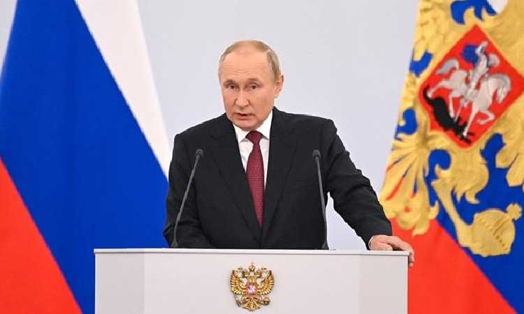 Putin Akui Balas Ukraina dengan Serangan Besar-besaran Tak Terima Jembatan Krimea Meledak