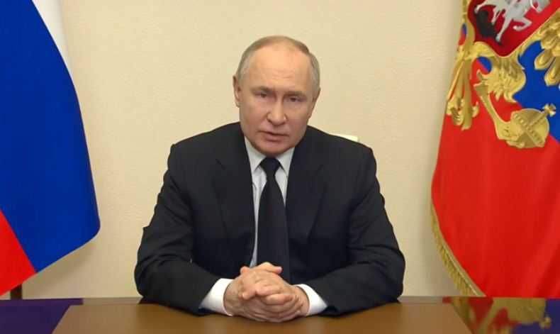 Putin Bersumpah akan Membalas Serangan Teror di Gedung Konser