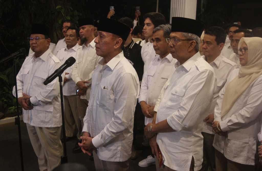 Rapat Kordinasi Internal Partai Gerindra 1