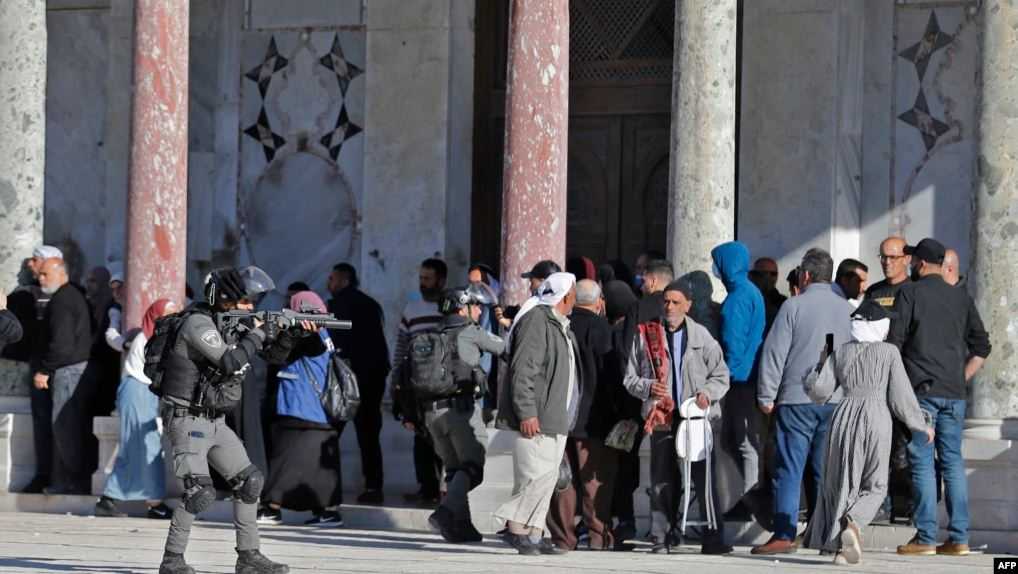 Ratusan Orang Terluka, AS ‘Sangat Prihatin’ Atas Bentrokan di Kompleks Masjid Al Aqsa Yerusalem