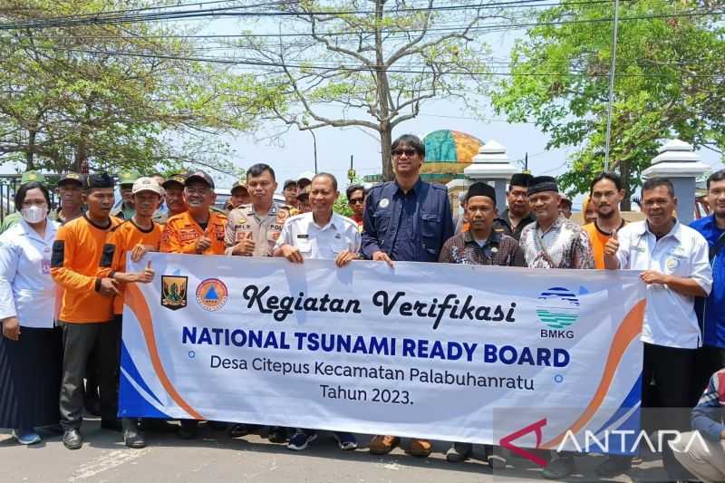 Rawan terdampak tsunami dua desa di Sukabumi ditetapkan jadi destana