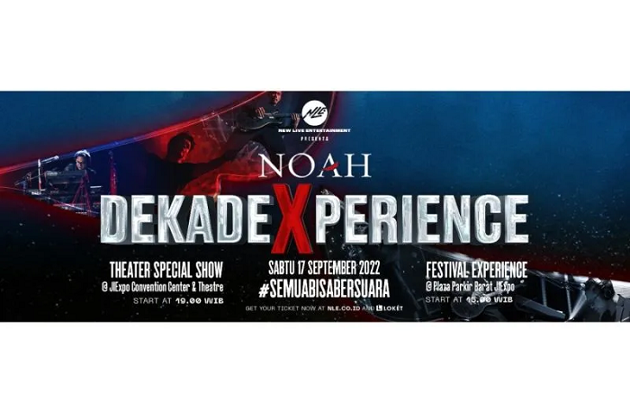 Rayakan 1 Dekade Bermusik di Konser 'Dekade Experience'