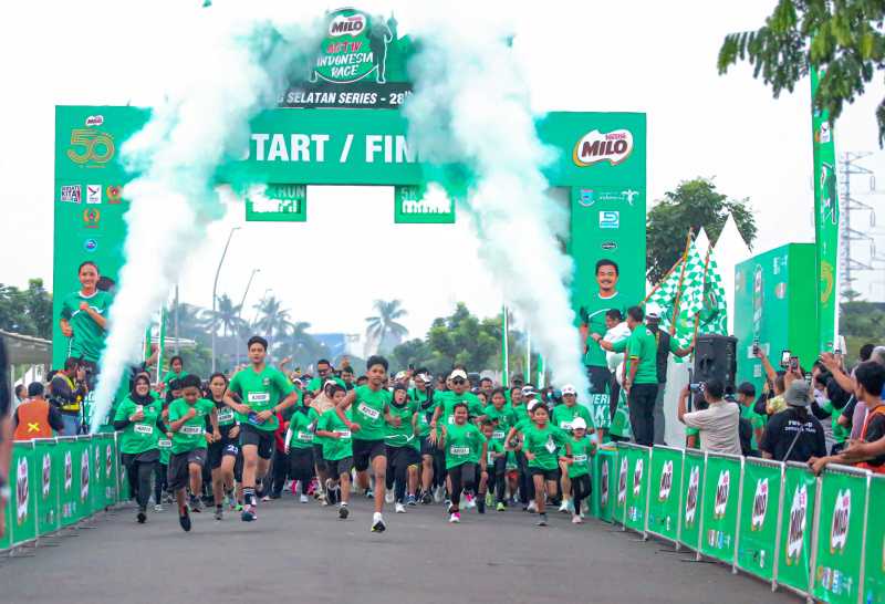 Rayakan 50 Tahun di Indonesia, Nestlé MILO Ajak Ribuan Masyarakat di Tangerang Selatan Ikuti Road to MILO ACTIV Indonesia Race 2024 Tangerang Selatan Series 2