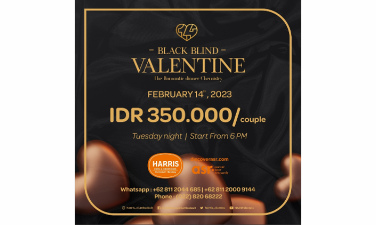 Rayakan Hari Valentine dengan Dinner Romantis di HARRIS Hotel & Conventions Ciumbuleuit Bandung