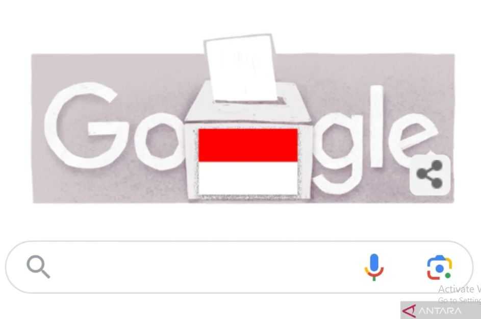 Rayakan Pemilu 2024, Google Doodle Hari Ini Bergambar Kotak Suara