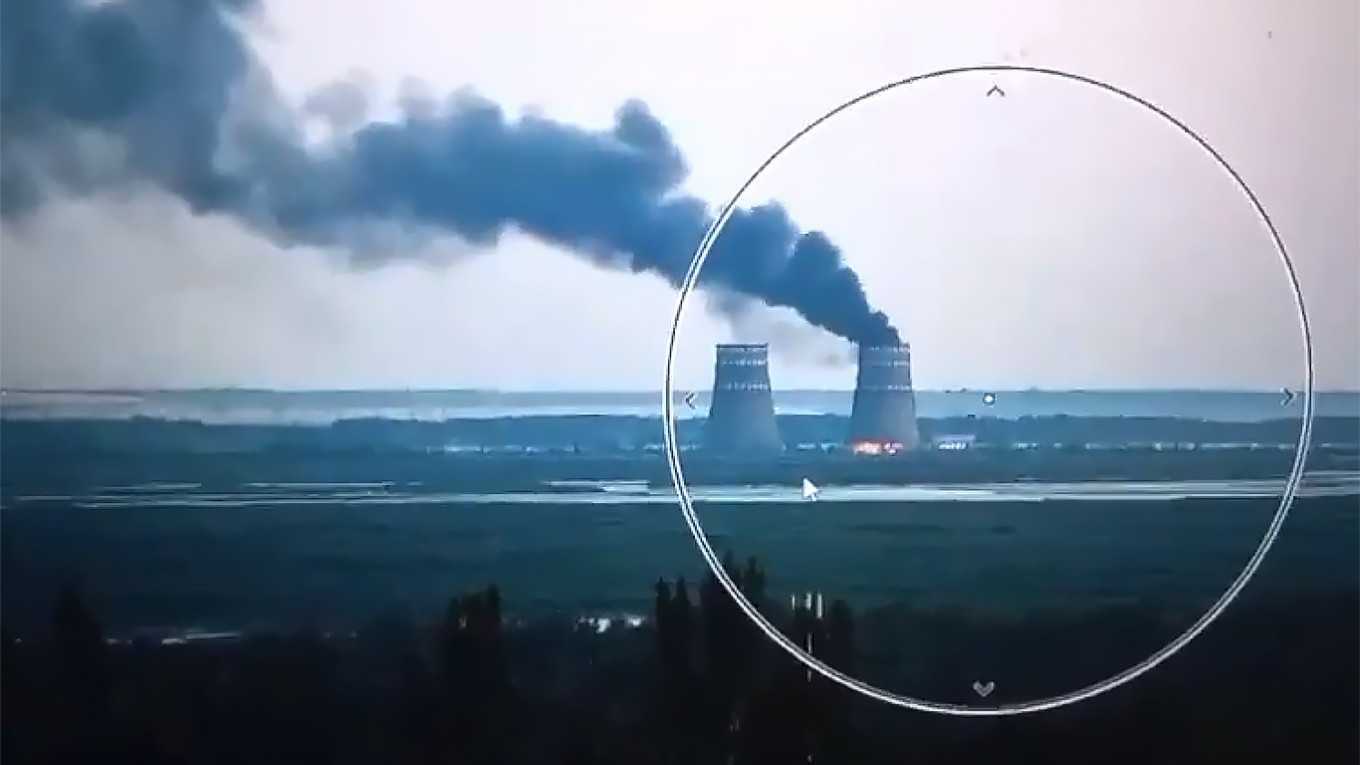 Reaktor Nuklir Zaporizhzhia Terbakar, Ukraina dan Rusia Saling Tuding