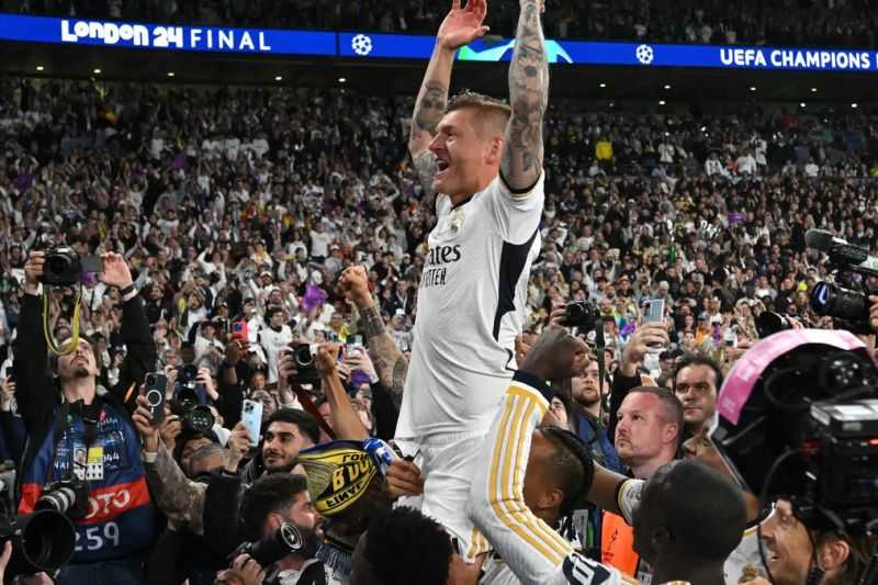 Real Madrid Juara Liga Champions, Kroos Sebut Akhiri Kariernya dengan Sempurna