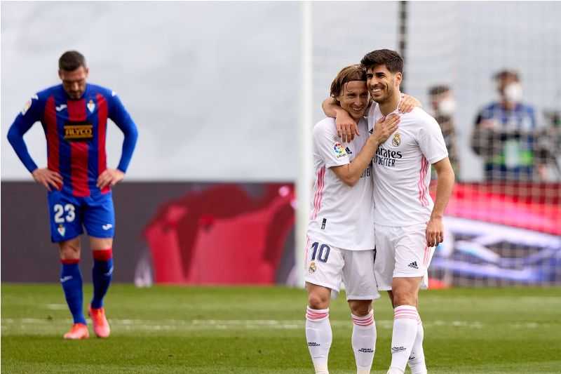 Real Madrid ke Peringkat Dua Usai Taklukkan Eibar 2-0