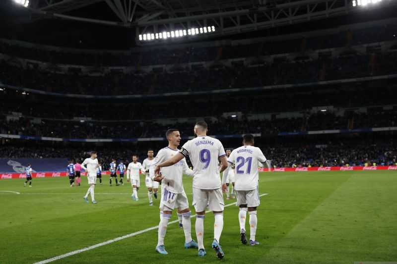 Real Madrid Raih Kemenangan Meyakinkan Atas Alaves di Bernabeu