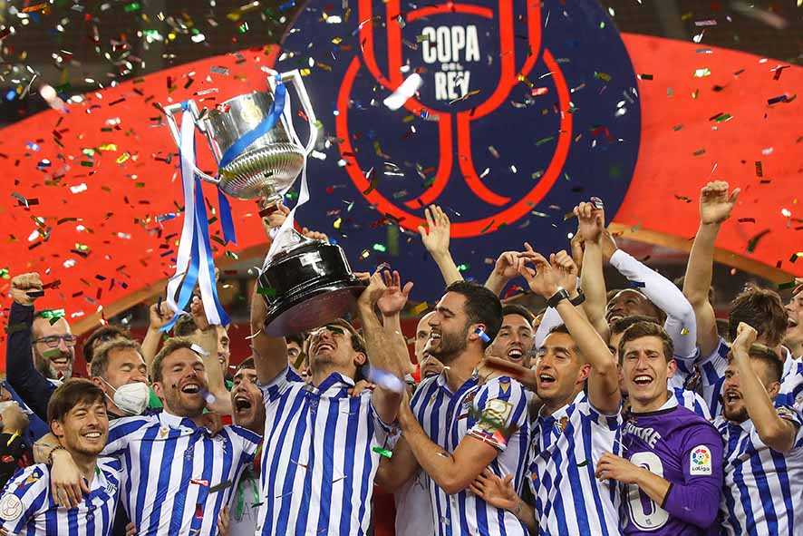 Real Sociedad Rebut Trofi Copa del Rey