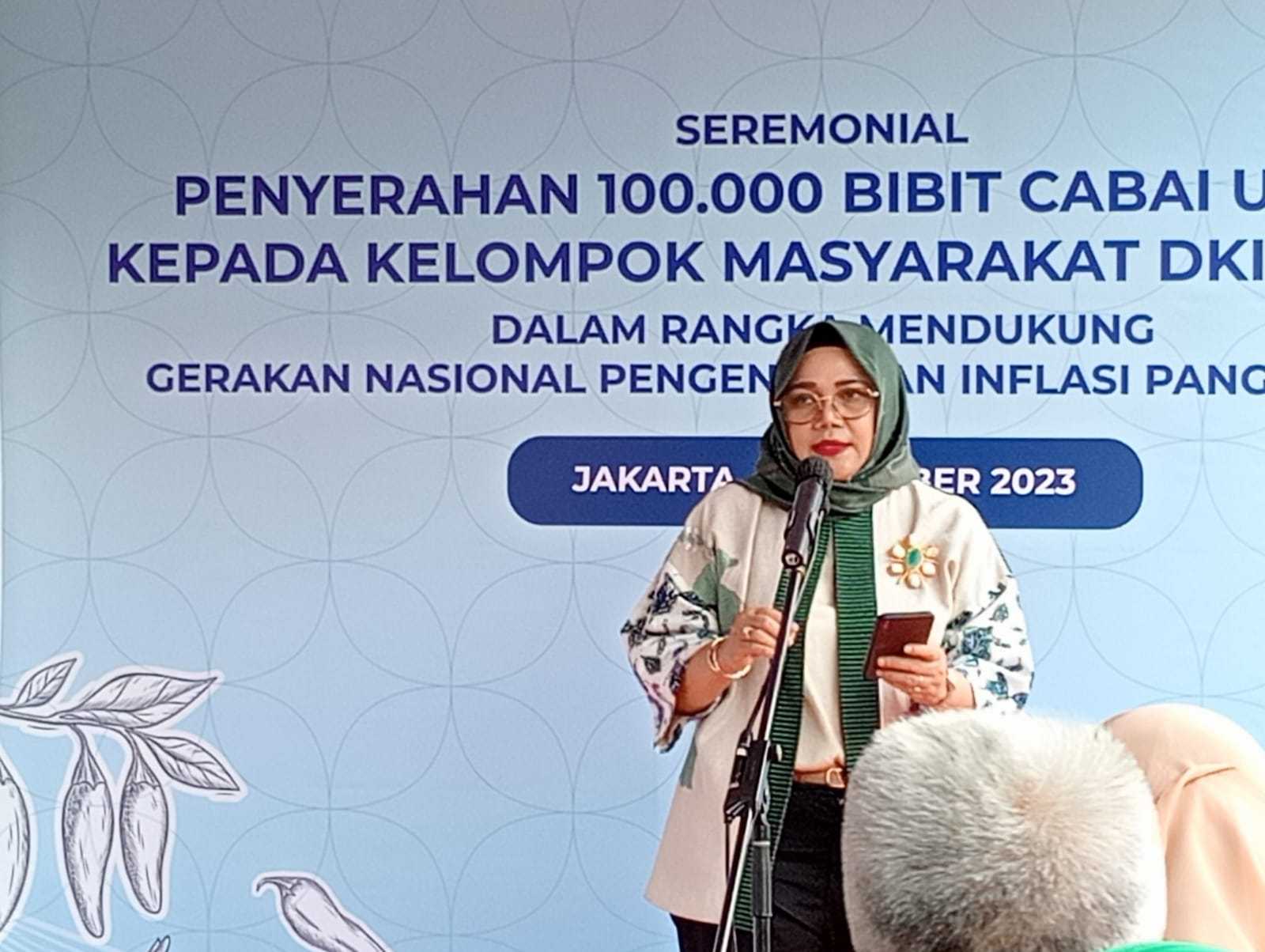 Redam Inflasi, BI DKI Jakarta Salurkan Bantuan 100 Ribu Bibit Cabai