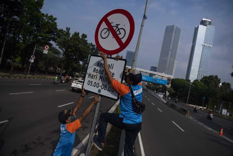 Regulasi Road Bike di Jalan Layang Masih Dikaji
