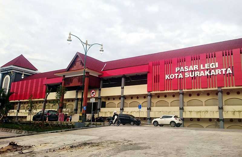 Rehabilitasi Pasar Legi Surakarta Rampung