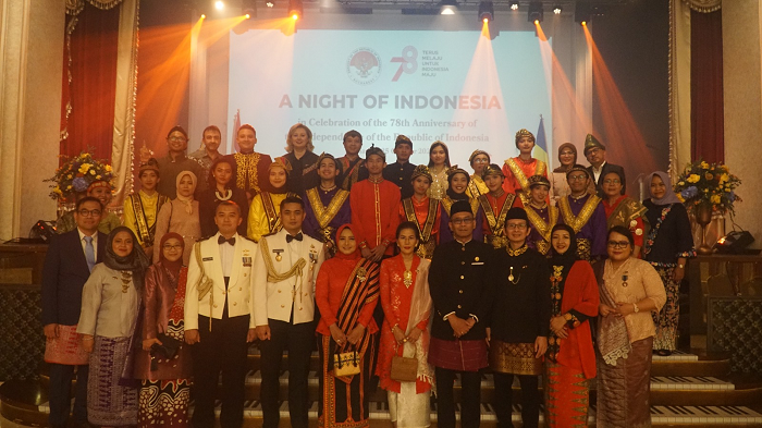 Resepsi Diplomatik A Night of Indonesia Meriahkan Peringatan Hari Kemerdekaan Indonesia di Bucharest