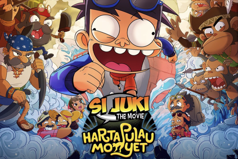 Review Film Animasi Lokal 'Si Juki The Movie: Harta Pulau Monyet'