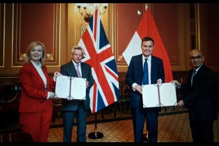 RI-Inggris Sepakati MoU Tingkatkan Perdagangan Bilateral