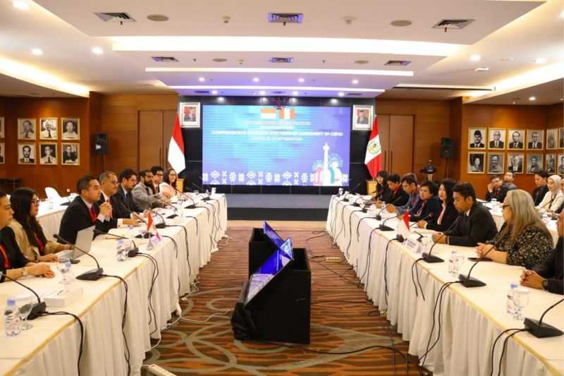 RI-Peru Mulai Perundingan Putaran Ketiga IP-CEPA