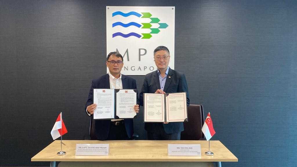 RI-Singapura Perkuat Kerja Sama Bidang Maritim