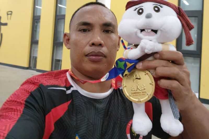 Riadi Saputra Bangga Sumbang Emas Indonesia di APG Kamboja