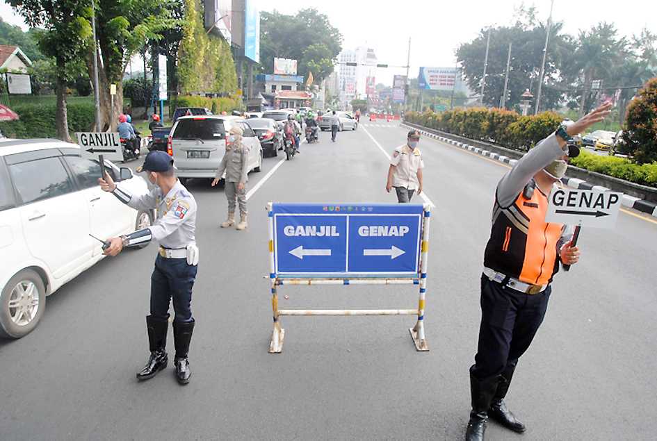 Ribuan Kendaraan Putarbalik di Bogor