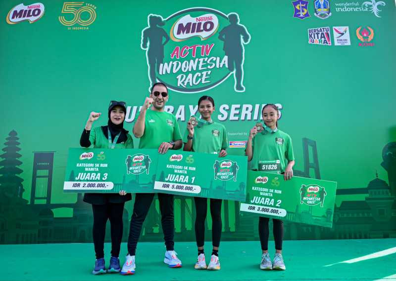 Road to MILO ACTIV Indonesia Race 2024 Surabaya Series 5