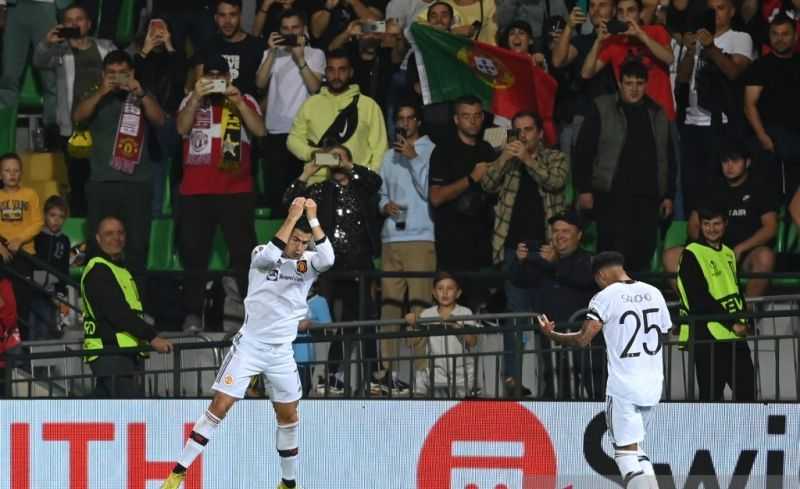 Ronaldo Cetak Gol Pertama Musim Ini  saat MU Tundukkan Sheriff 2-0