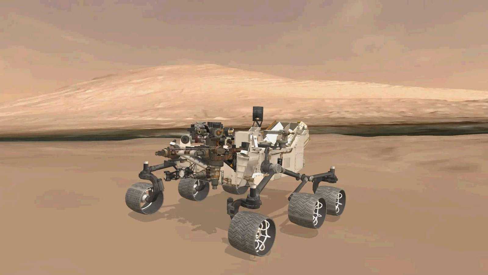 Rover Curiosity Mars NASA Capai Area Misterius yang Menjanjikan