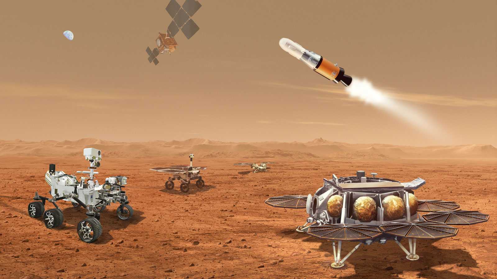 Rover Perseverance NASA akan Mulai Membangun Depot Sampel di Mars