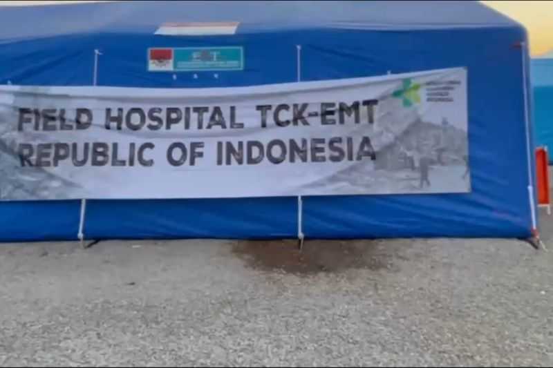 RS Lapangan Indonesia di Turki Diserbu Pasien Jelang Akhir Misinya