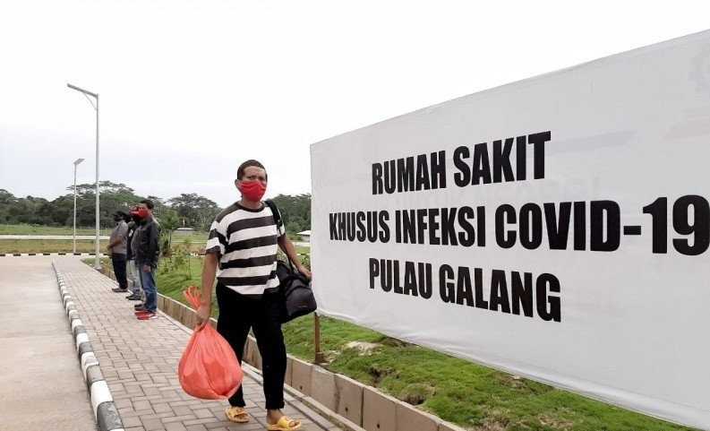 RSKI Pulau Galang Rawat Inap 65 Pasien Terkonfirmasi Positif Covid-19