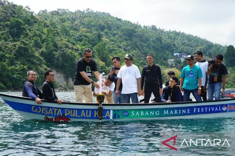 Rumah Nemo Jadi Spot Wisata Bawah Air Baru di Sabang Aceh