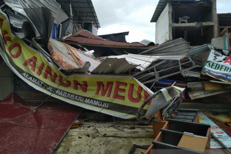 Rumah Rusak Akibat Gempa di Majene 7.240 Unit