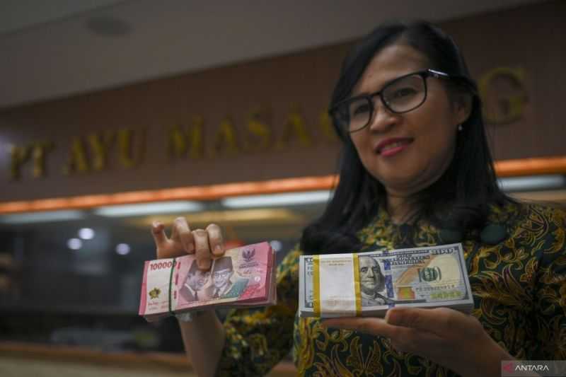 Rupiah Pagi Ini Melemah Jadi Rp15.640 per Dollar AS