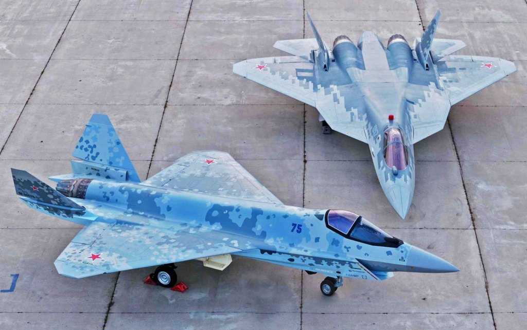 Rusia akan Padukan Rudal AS pada Jet Tempur Siluman Su-75