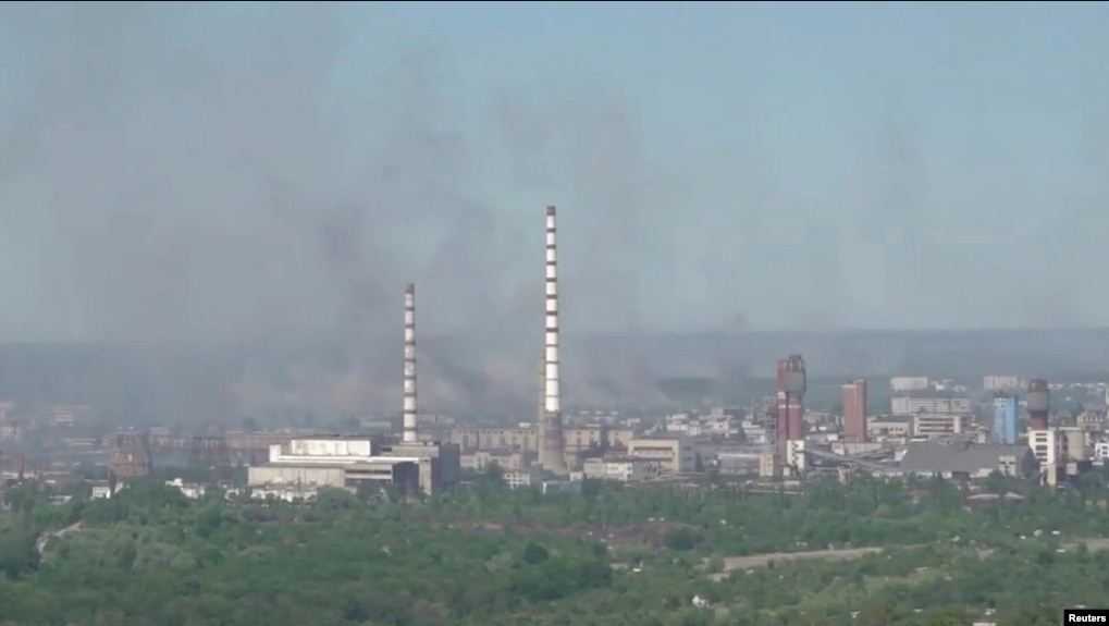 Rusia Bombardir Pabrik Kimia Sievierodonetsk, Ratusan Warga dan Tentara Ukraina Terperangkap