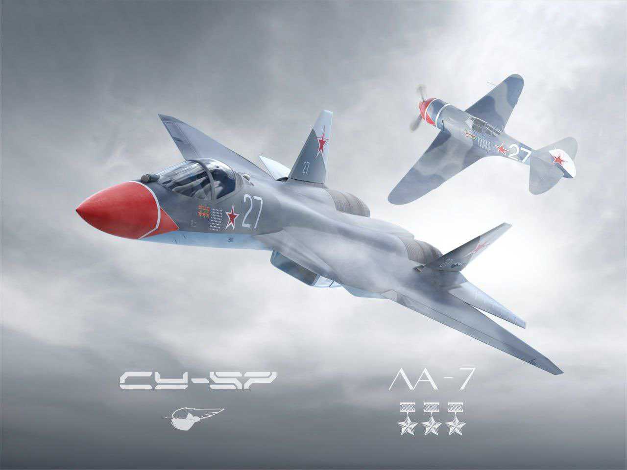 Rusia Luncurkan Corak Jet Siluman Su-57 Edisi Khusus Perang Dunia II