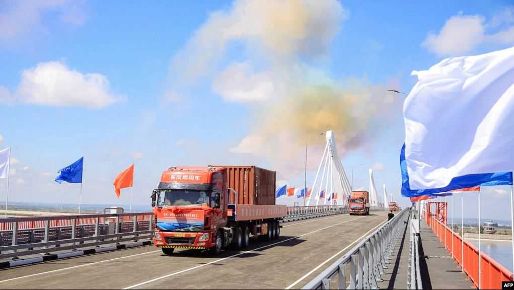 Rusia-Tiongkok Makin Erat, Jembatan Pertama Hubungkan Kedua Negara Diresmikan Setelah Dua Tahun Tertunda