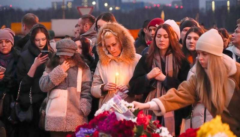 Russia Tetapkan Hari Berkabung Nasional Pasca Serangan di Gedung Konser