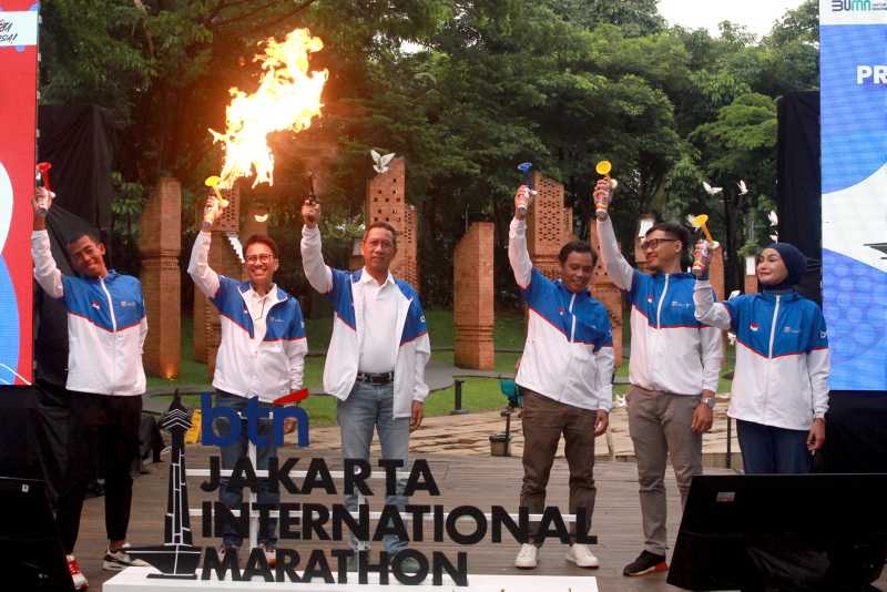 Rute Jakarta International Marathon 2024 Bakal Sterill