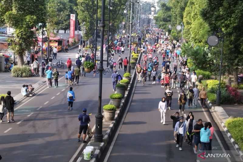 Saat Car Free Day di DKI Ditiadakan karena Waisak, Bandung Justru Ramai