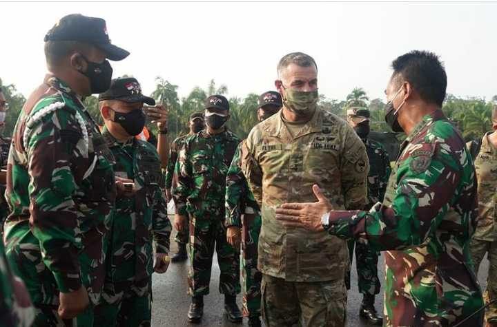 Saat Sejumlah Jenderal TNI AD dan Amerika Berkumpul di Baturaja
