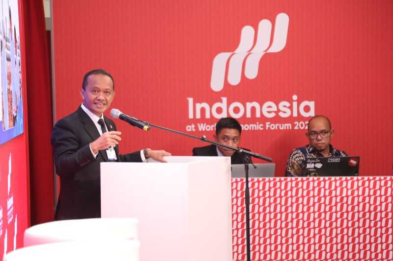 Saat WEF di Davos, Menteri Bahlil Promosikan Investasi untuk Hilirisasi di Indonesia