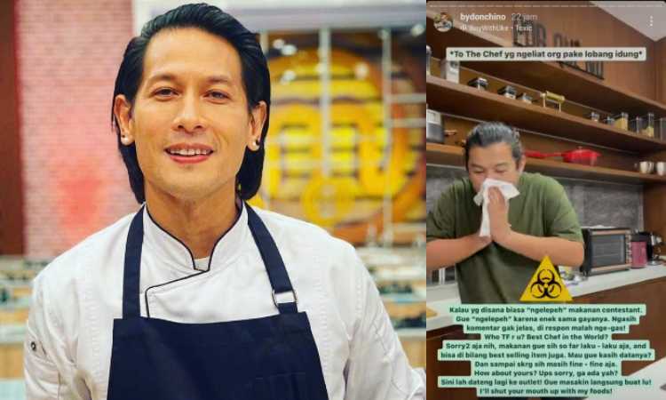 Saling Sindir di Instagram, Seorang Chef Tak Terima dan Ngaku Enek dengan Gaya Chef Juna Rorimpandey Usai Makanannya Dibilang Mengecewakan