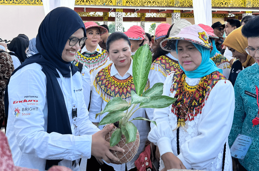 Sampah Menjadi Berkah, Program TJSL Pertamina Dipuji Ibu Negara