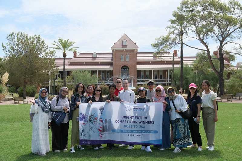 Sampoerna Pemenang Kompetisi Futurisme Highschool Students Competition Diterbangkan ke Arizona