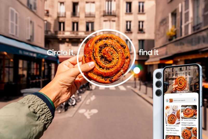 Samsung Bawa Fitur Circle to Search ke seri Galaxy A dan Tab S9 FE