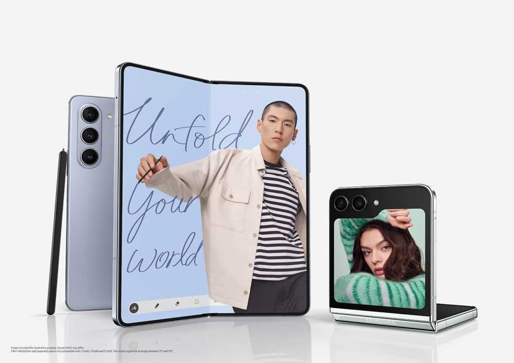 Samsung Tingkatkan Kemampuan Dua Model Ponsel Lipatnya