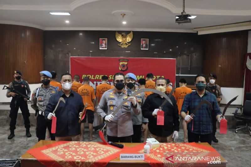 Sangat Meresahkan Warga, Akhirnya 10 Anggota Geng Motor Ini Ditangkap